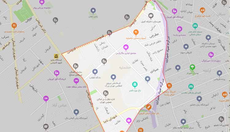 محله-حشمتیه-تهران-در-کدام-منطقه-قرار-دارد